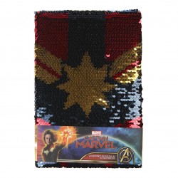 Notebook A5 Captain Marvel