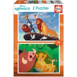Puzzles O Rei Leão 2x48 peças