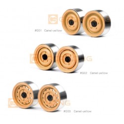 GRC1.9 mm aluminium wheels...