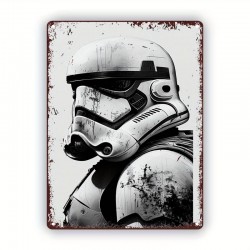 Placa de Metal Vintage Star...