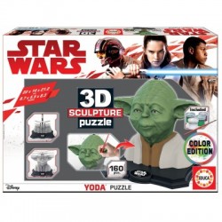 Puzzle 3D Escultura Yoda