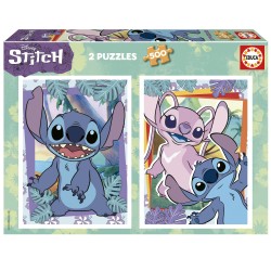 Puzzle 2x500 Peças Stitch