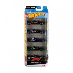 Hot Wheels Pack 5 Fórmula 1...