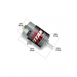 Motor, Titan 550, reverse...